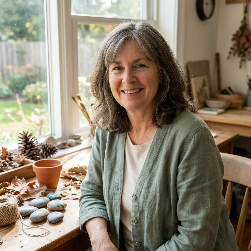 Mary Collins, Nature Craft Contributor at Craft Joy DIY