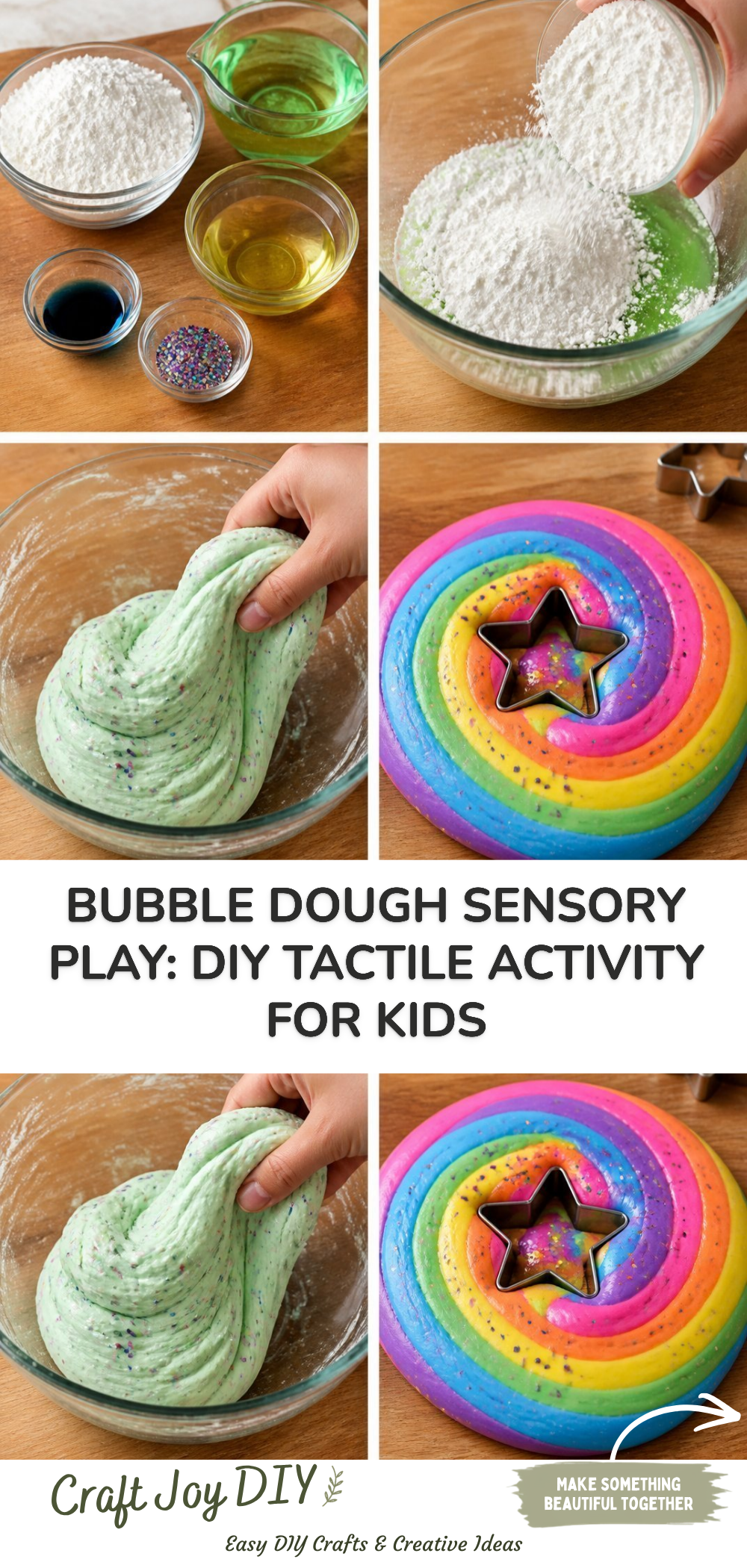 Bubble Dough Sensory Play: DIY Tactile Activity For Kids