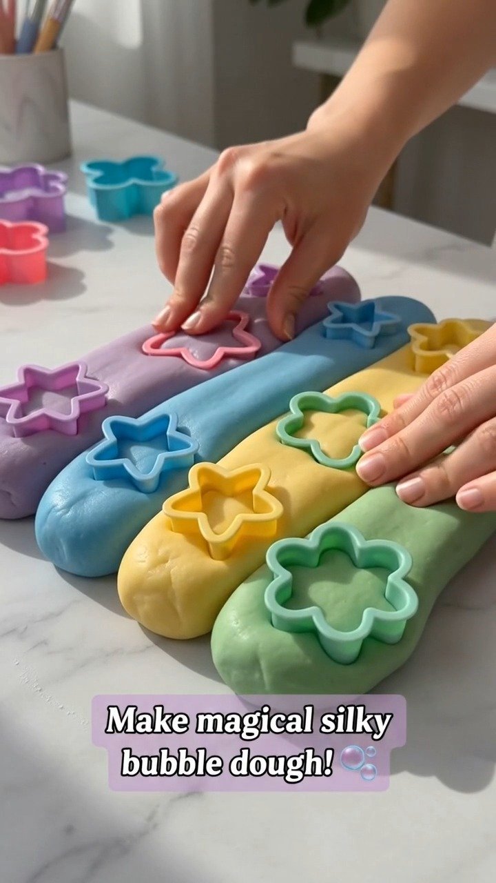 Bubble Dough Sensory Play