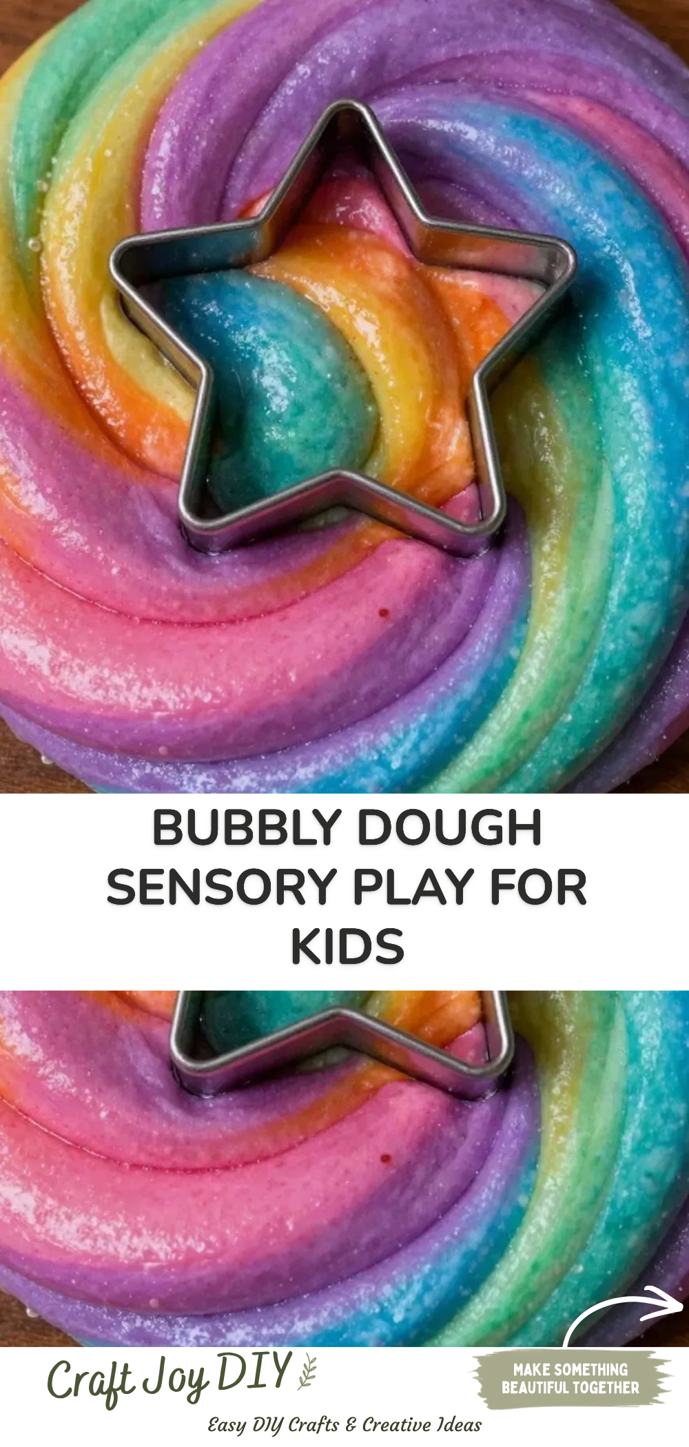 Bubbly Dough Sensory Play for Kids