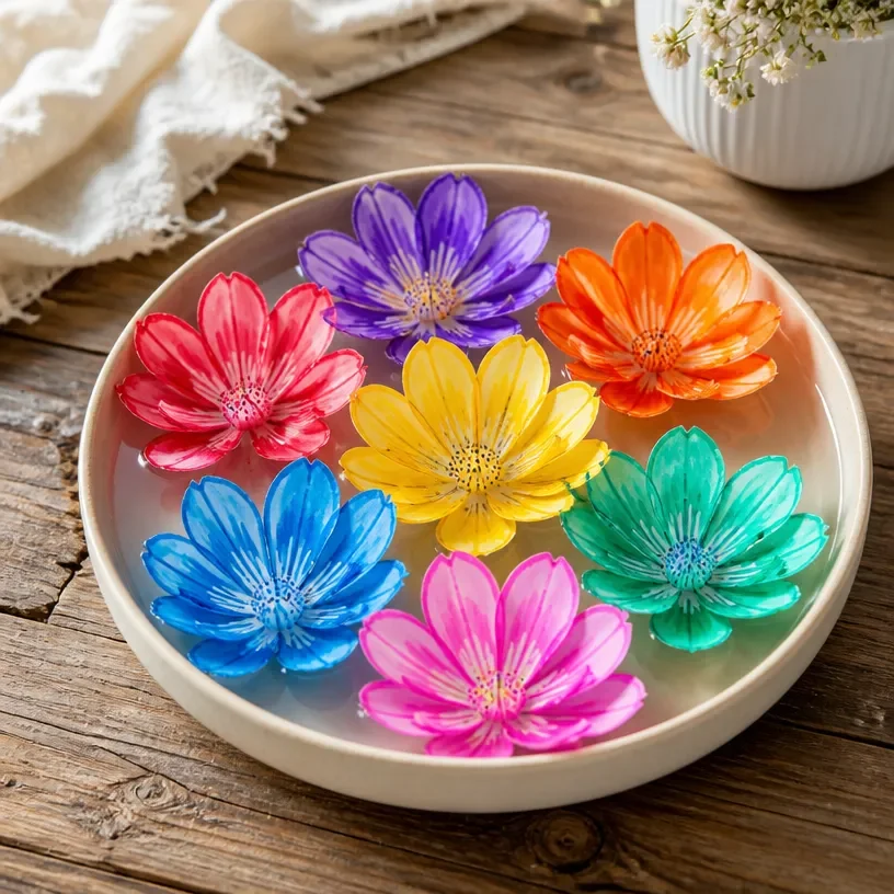 Step-by-step tutorial on creating DIY blooming paper flowers for home decor