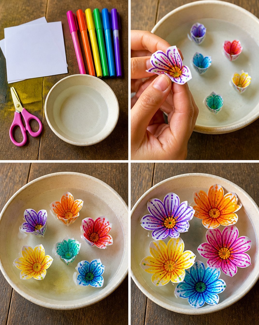 DIY Blooming Paper Flowers: Step-by-Step Tutorial