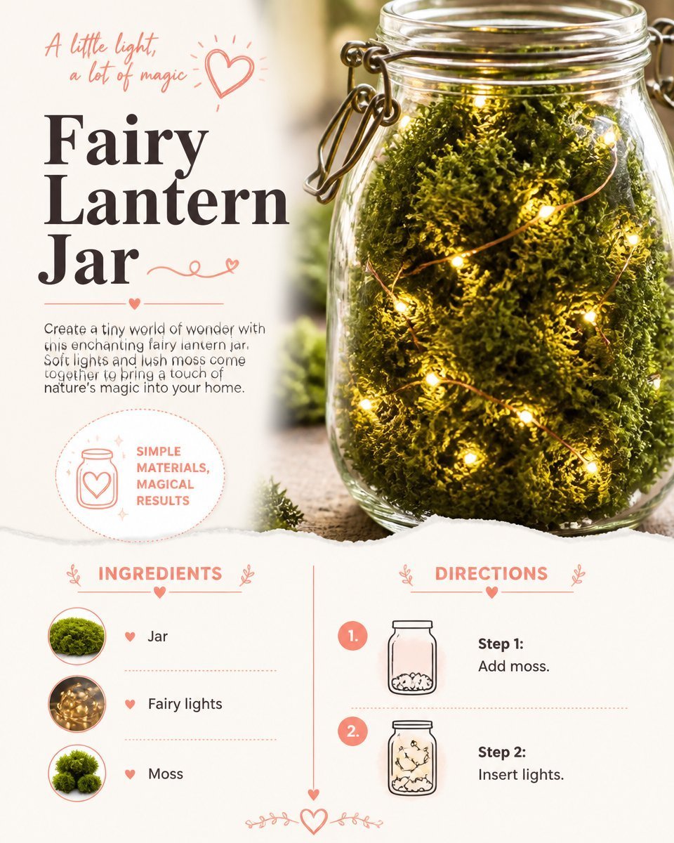 DIY Enchanted Jar Lanterns for Garden Decor