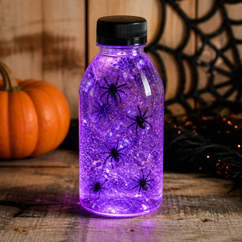 Glow-in-the-Dark Halloween Discovery Bottle for Kids