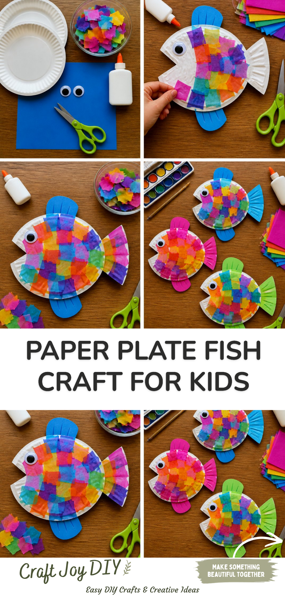Paper Plate Fish Craft for Kids
