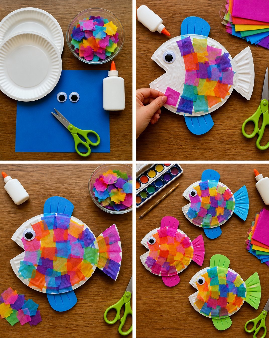 DIY Paper Plate Fish Craft for Kids