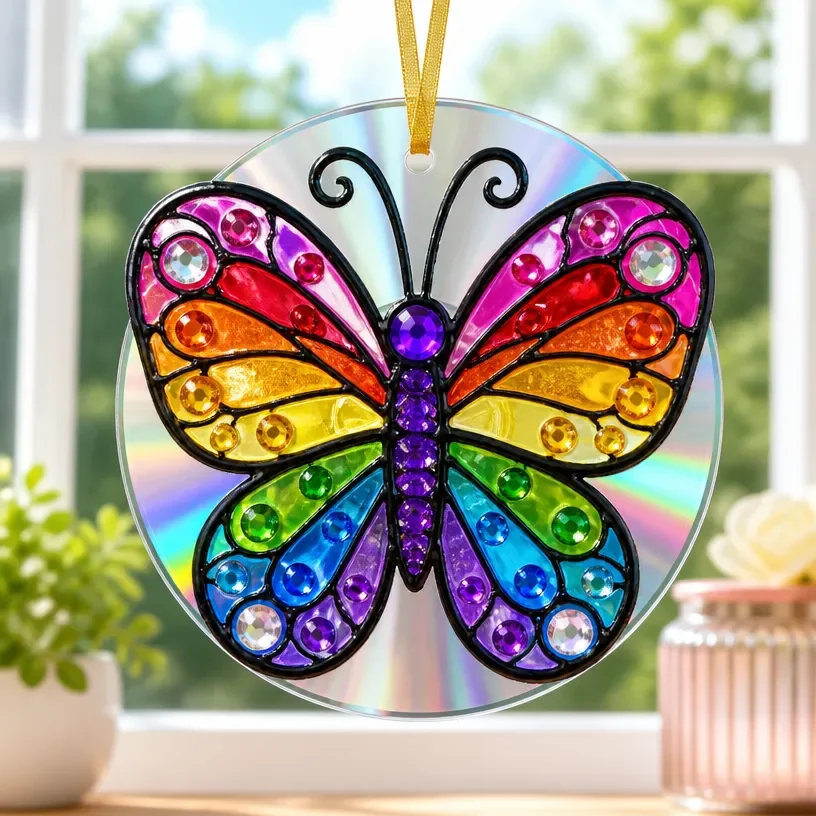 Butterfly craft for kids | Easy craft for kids with paint or craft paint, Paint projects for kids, Cd crafts
