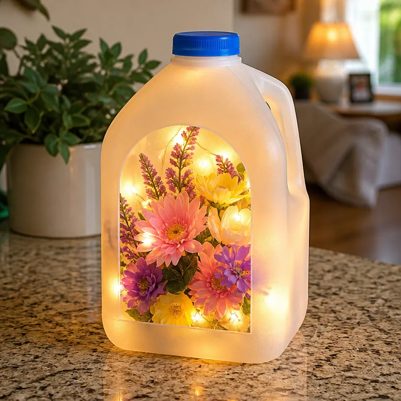 Glowing Flower Lanterns: Garden Lighting Ideas